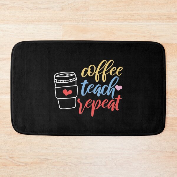 Item preview, Coffee Teach Repeat : Coffee teacher gift idea for mom, dad, son, daugther designed and sold by Best-Designers.