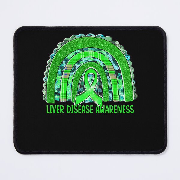 Item preview, Liver Disease Awareness - rainbow ribbon hope love designed and sold by JamesGilmore40.