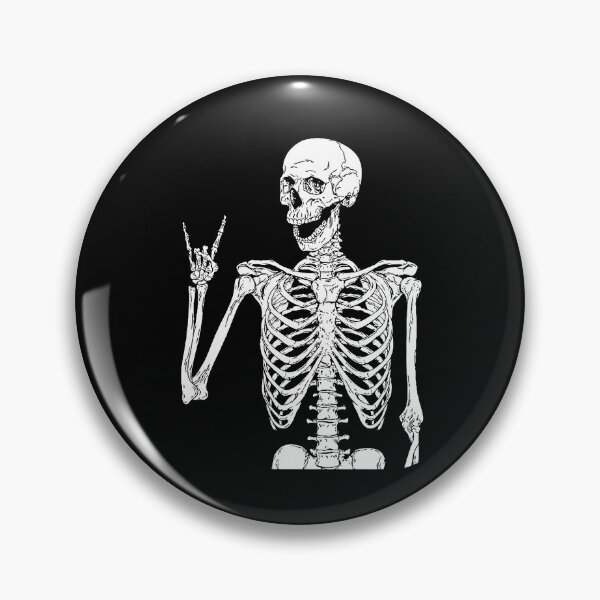 Item preview, Rock and Roll Skull Skeleton Bone Love Music designed and sold by Nepaz-Designs.