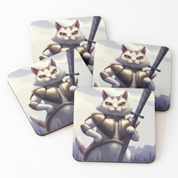 Item preview, Kit the Cat, at the head of the army (Fantasy) designed and sold by thecatandkettle.