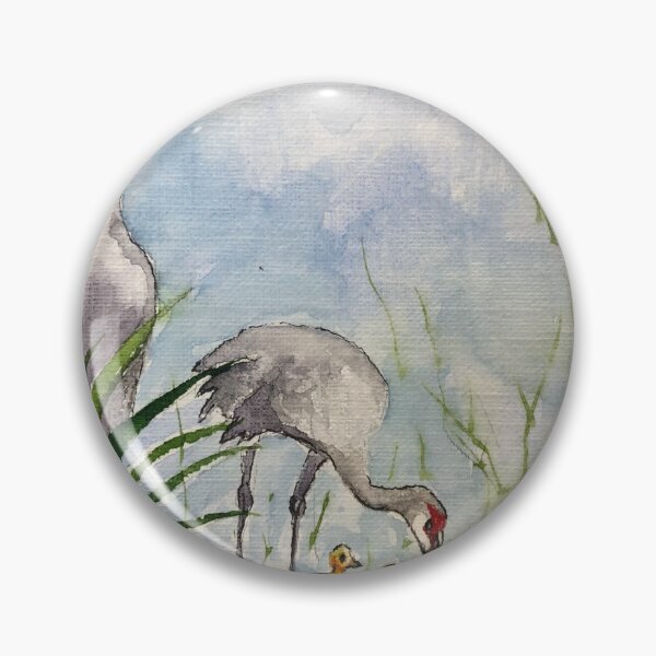 Item preview, Sandhill Cranes and Babies designed and sold by Mary Lomma.