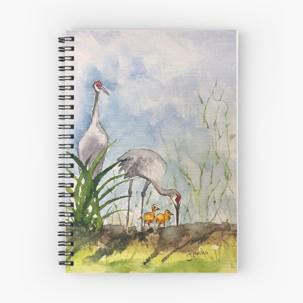 Item preview, Sandhill Cranes and Babies designed and sold by Mary Lomma.