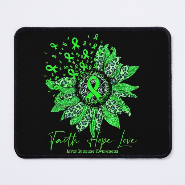 Item preview, Liver Disease Awareness - Sunflower faith hope love designed and sold by JamesGilmore40.