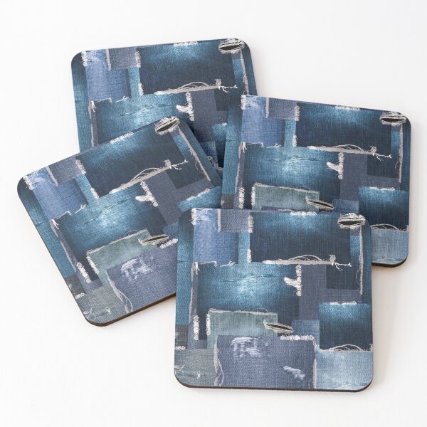 Item preview, Denim patches designed and sold by MerWishes.