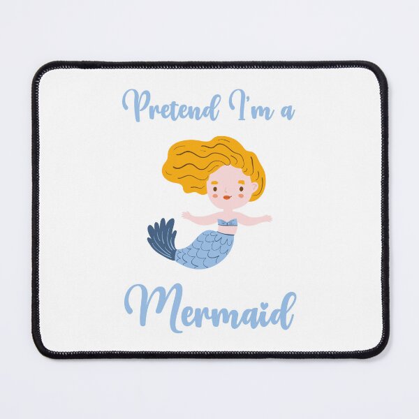 Item preview, Pretend I'm a Mermaid funny cute design designed and sold by absolutdesign.