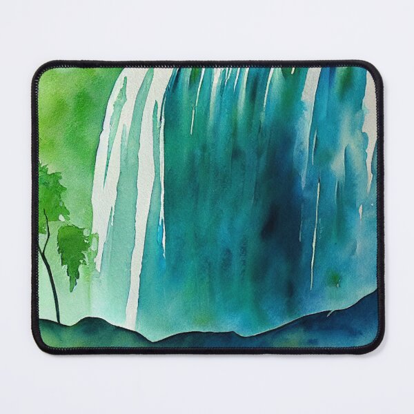 Item preview, Watercolor Waterfall designed and sold by recollectionsv.