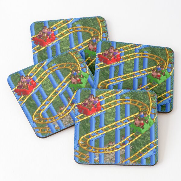 Item preview, RollerCoaster Tycoon RCT 1 - Steel Wild Mouse Coaster designed and sold by vortiene.