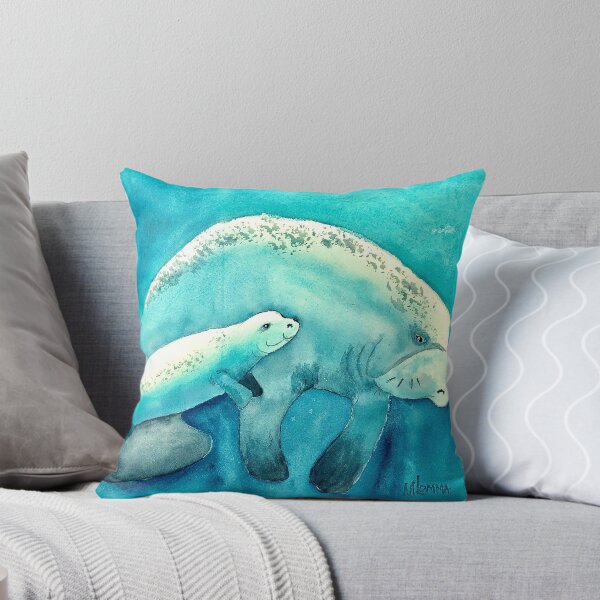 Item preview, Manatee and Calf designed and sold by Mary Lomma.
