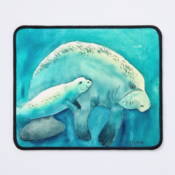 Item preview, Manatee and Calf designed and sold by Mary Lomma.