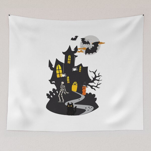 Item preview, Haunted Halloween House designed and sold by JosueShop101.
