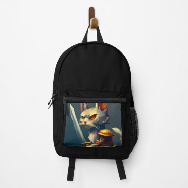 Item preview, Ian the Cat, fierce with sword (Fantasy) designed and sold by thecatandkettle.