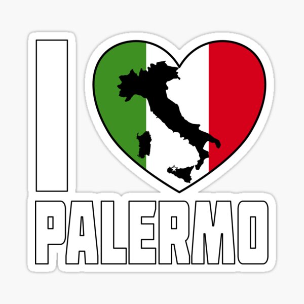 Item preview, I Love Palermo - I Heart Palermo Italy designed and sold by molamode.