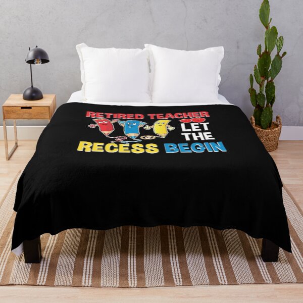 Item preview, Retired Teacher Let The Recess Begin Color Pencil Back To School designed and sold by livasyczosek3.