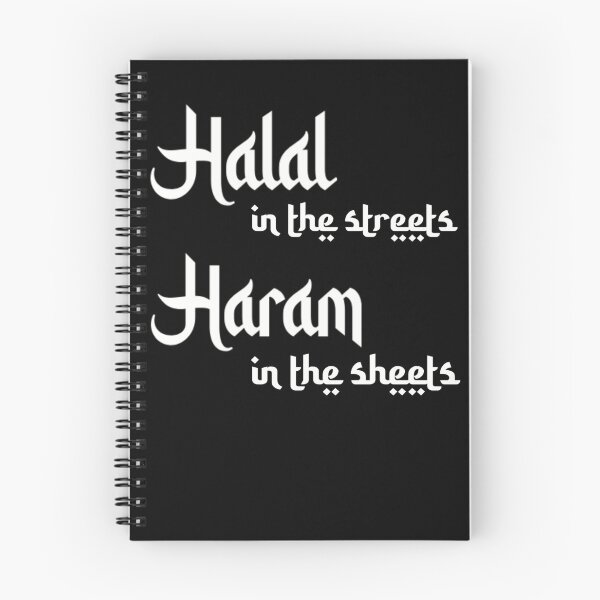 Item preview, Halal in the streets Haram in the sheets designed and sold by SubtleSplit.