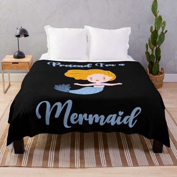 Item preview, Pretend I'm a Mermaid funny cute design designed and sold by absolutdesign.
