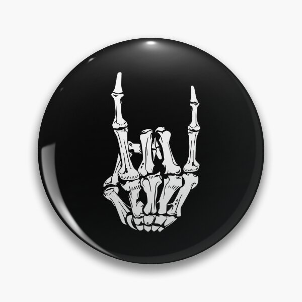 Item preview, Rock and Roll Gesture Skeleton Hand designed and sold by Nepaz-Designs.