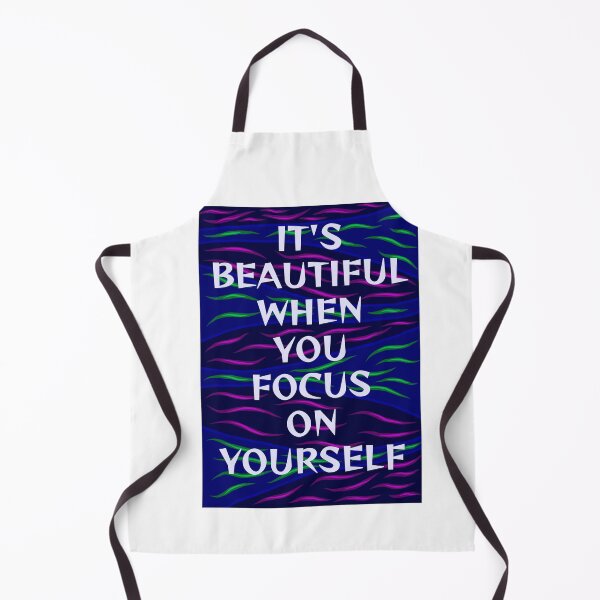 Item preview, Radical Feminist Humanist Quote - It's Beautiful When You Focus On Yourself designed and sold by LethalPixieDust.