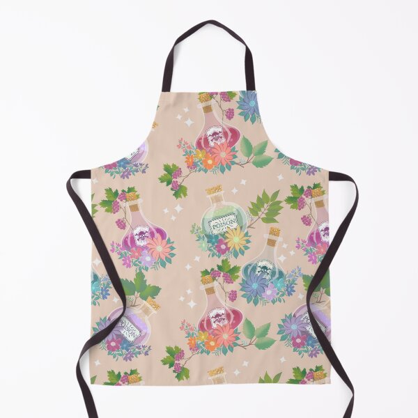 Item preview, Poison bottles and plants pattern  designed and sold by vianahline.