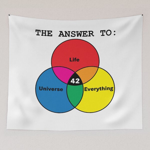 Item preview, 42 - The Answer to Everything designed and sold by Rich Anderson.