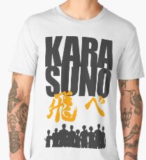 Karasuno Fly! with team Men's Premium T-Shirt