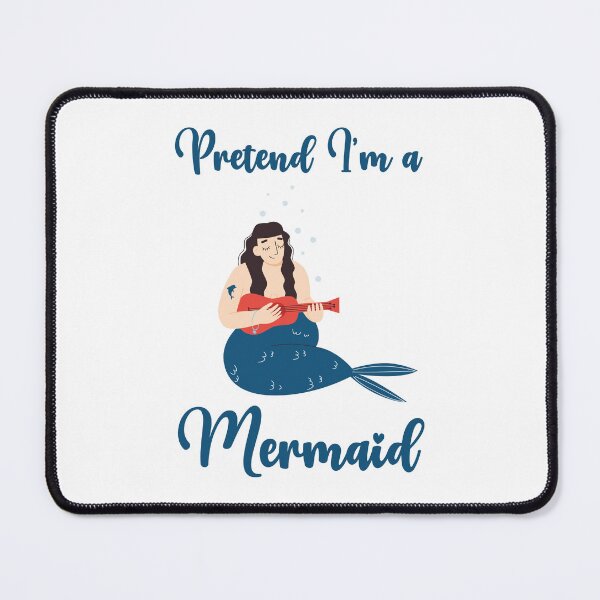 Item preview, Pretend I'm a Mermaid funny cute design designed and sold by absolutdesign.