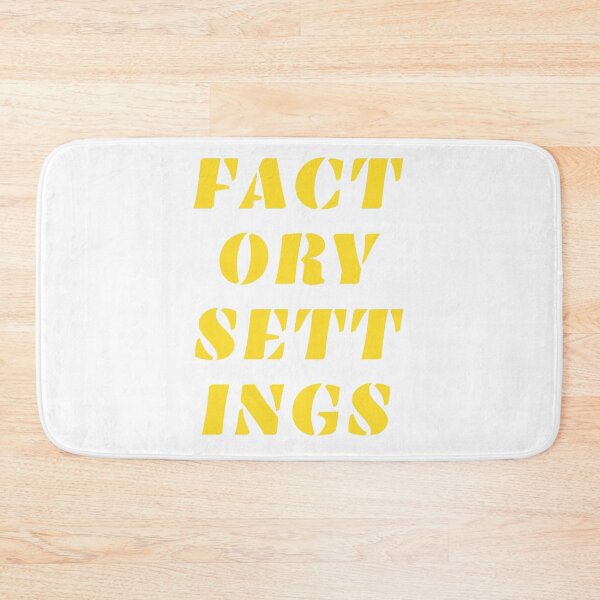 Item preview, Factory settings designed and sold by Darekwz.