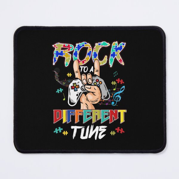 Item preview, Rock To A Different Tune Autism Awareness designed and sold by livasyczosek3.