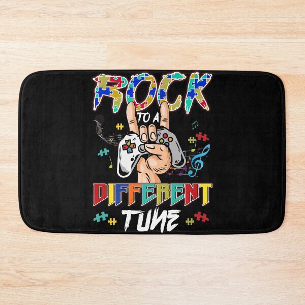 Item preview, Rock To A Different Tune Autism Awareness designed and sold by livasyczosek3.