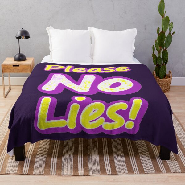 Item preview, "Please No Lies!" Cute Design. Buy Now designed and sold by Health And Fitness Posts e-Store.