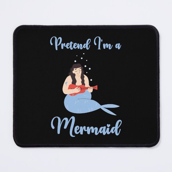 Item preview, Pretend I'm a Mermaid funny cute design designed and sold by absolutdesign.