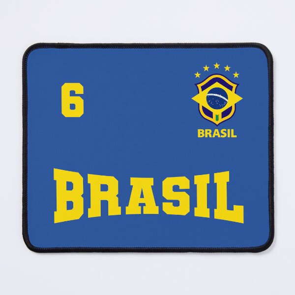 Item preview, Camiseta do Brasil 2022 Azul, número 6 designed and sold by rachimariposa.