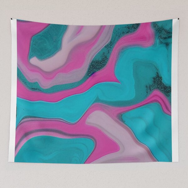 Item preview, Pink and Blue Marble I designed and sold by DeepSymbolism.