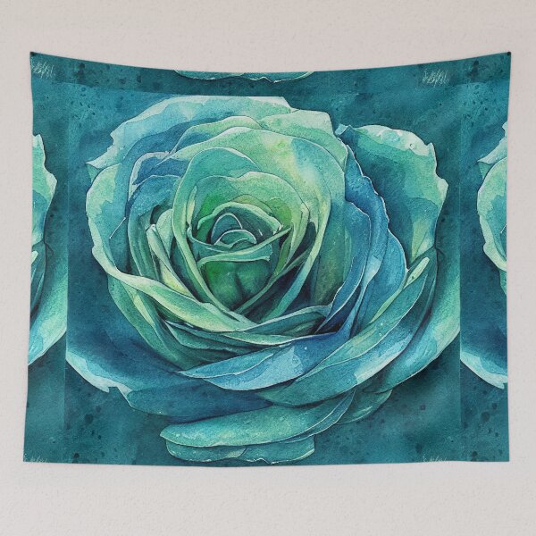 Item preview, Blue and Green Rose designed and sold by recollectionsv.