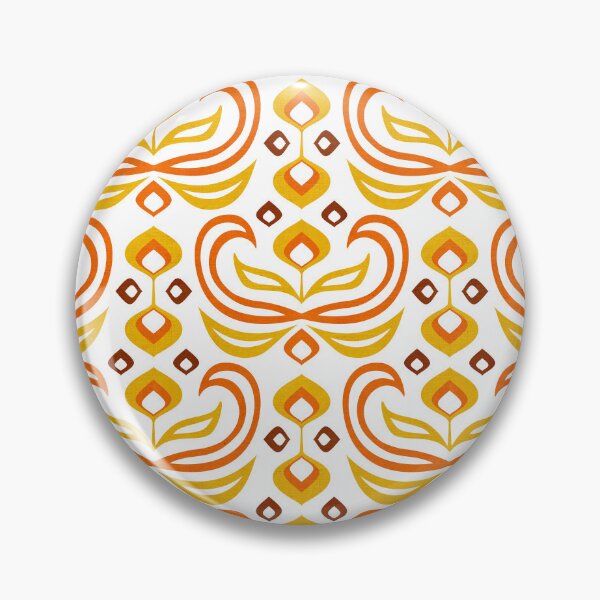 Item preview, Floral Swirl // Marigold designed and sold by The Wellington Boot.