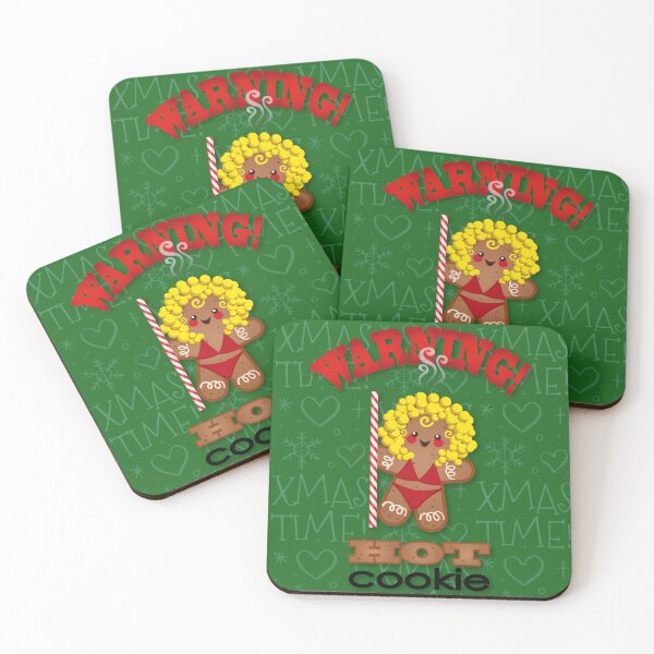 Item preview, Warning is Hot - Gingerbread Cookie - Christmas designed and sold by mimogoshopping.