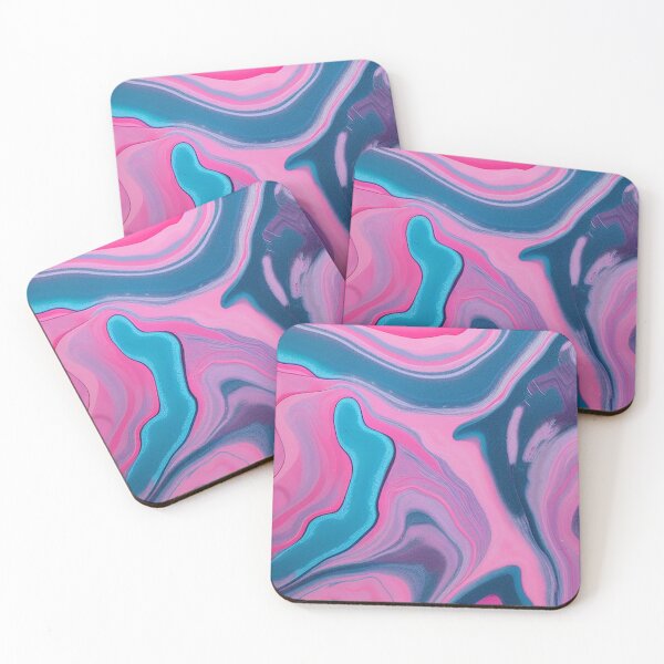 Item preview, Pink and Blue Marble III designed and sold by DeepSymbolism.