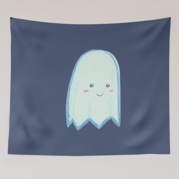 Item preview, Sweet kawaii ghost drawing designed and sold by greatnorris.