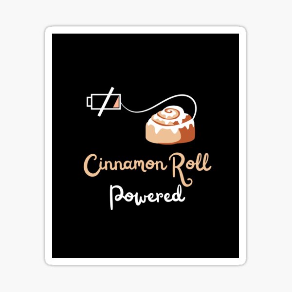 Cinnamon Bun! Sticker by Liv Arnold