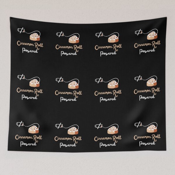 Item preview, Cinnamon Roll Powered designed and sold by SimplyMe-Plus.