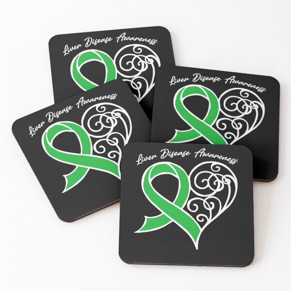 Item preview, Liver Disease Awareness Heart Ribbon Gift Valentines Day - In This Family Nobody Fights Alone designed and sold by JamesGilmore40.