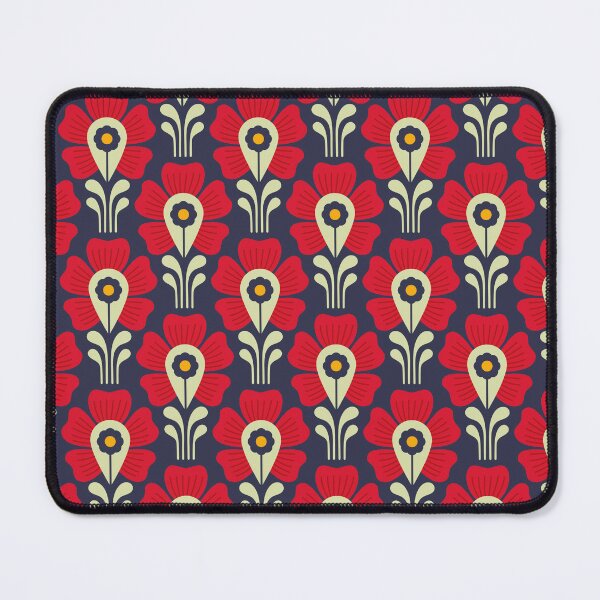 Item preview, 2127 - retro floral pattern designed and sold by RouCouCou.