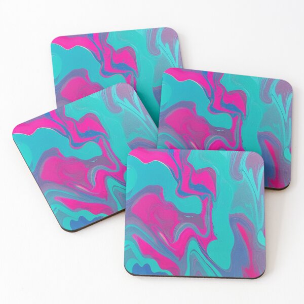 Item preview, Pink and Blue Marble IV designed and sold by DeepSymbolism.
