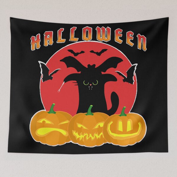 Item preview, Halloween  cat  designed and sold by Pontom46.