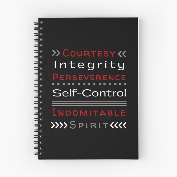 Item preview, Tenets of Taekwondo designed and sold by TheRoundHouse.