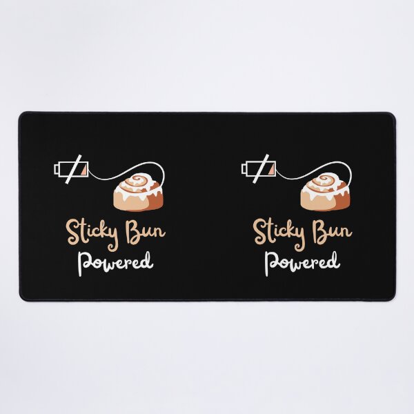 Item preview, Sticky Bun Powered designed and sold by SimplyMe-Plus.