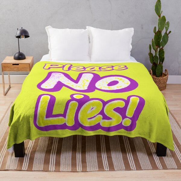 Item preview,  "Please No Lies!" Cute Design. Buy Now designed and sold by Health And Fitness Posts e-Store.