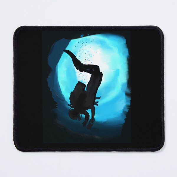 Item preview, Deep Blue Diver designed and sold by Lacey Schmidt.