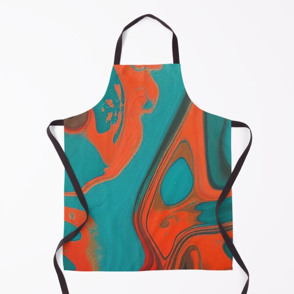 Item preview, Blue and Orange Marble designed and sold by DeepSymbolism.