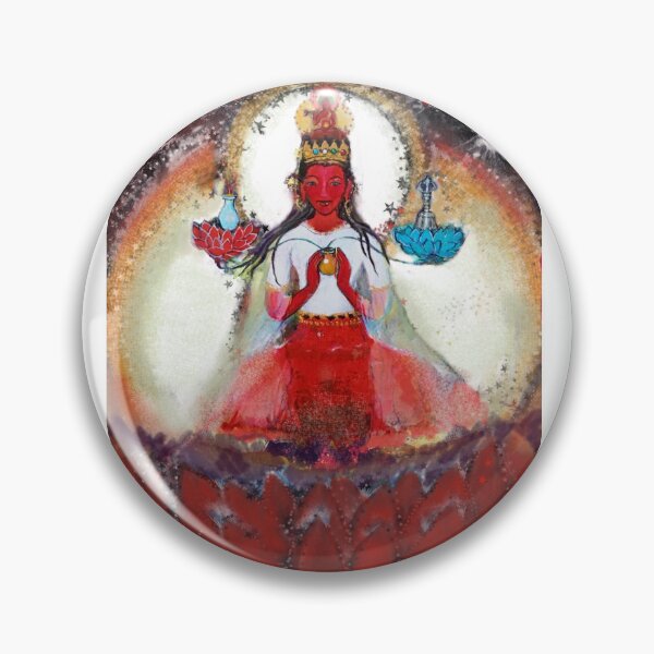 Item preview, Pandaravasini - Red Female Buddha of Love and Healing designed and sold by Visuddhi.