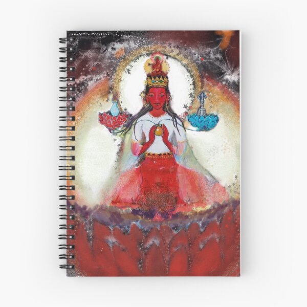 Item preview, Pandaravasini - Red Female Buddha of Love and Healing designed and sold by Visuddhi.
